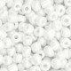 Seed beads ± 4mm Bright white ab
